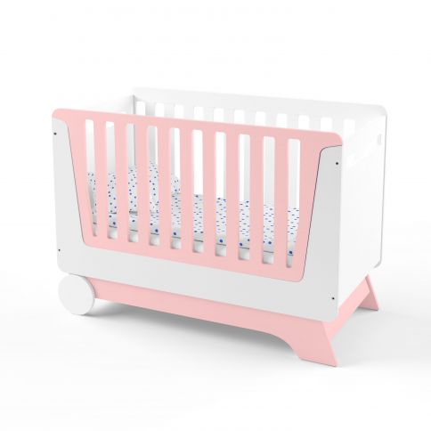 Crib Nova Kit white / pink