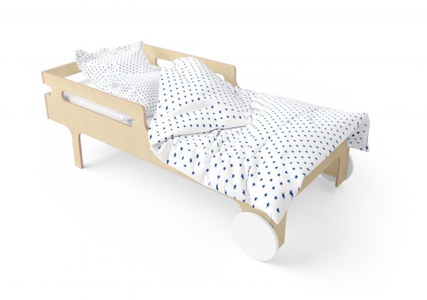 Bed Virbed natural wood