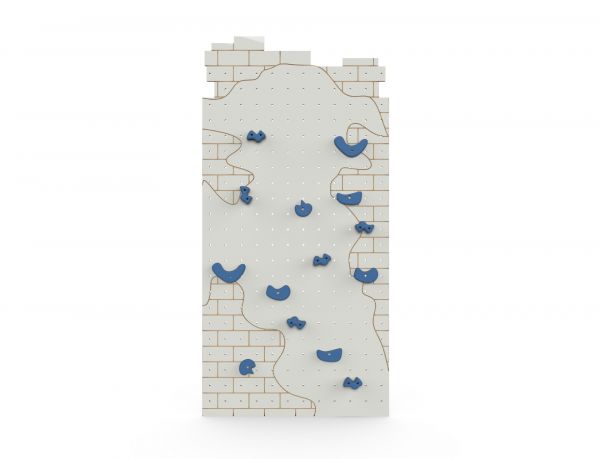 Children's climbing wall The Wall white