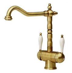 Taps Old England Bicomand brass-optic Franke (115.0028.204)