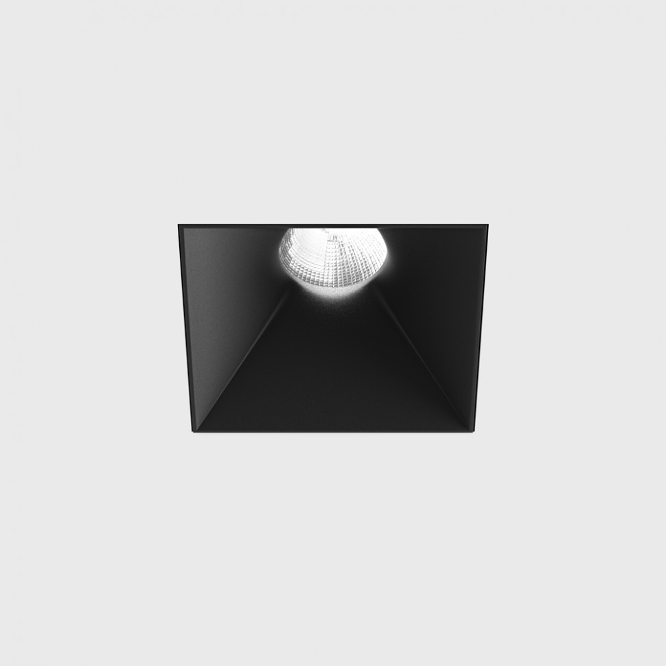 INVISIBLE Square, L110mm, W110mm, H105mm, LED 13W, 3000K, black