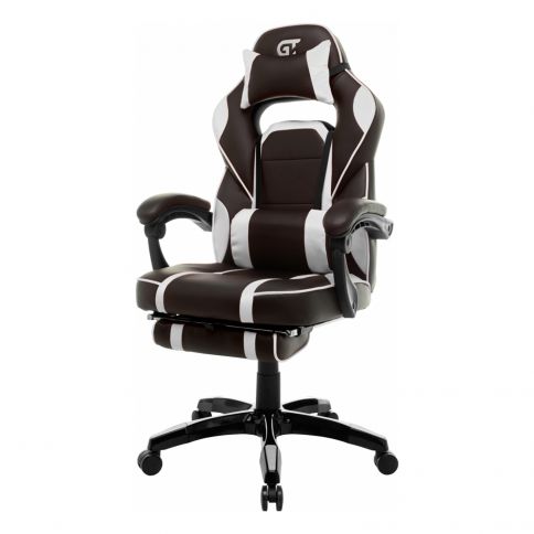 GT RACER X-2749-1 DARK BROWN/WHITE