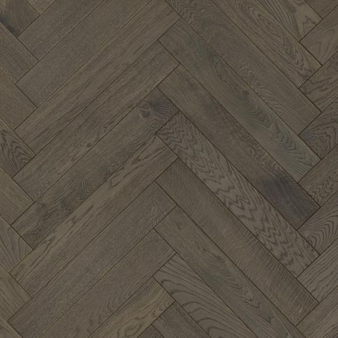 Oak Herringbone BC Lava Grey Brush 4B Extra Matt Lac 5%