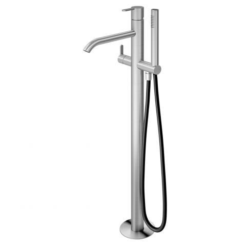 Single-lever bath/shower mixer, floor-mounted