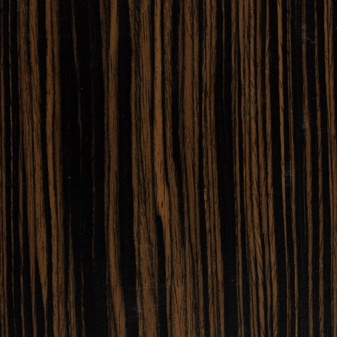 Ebony veneer Makasar 10.41x1 ALPI MDF 2800x1300x22 mm