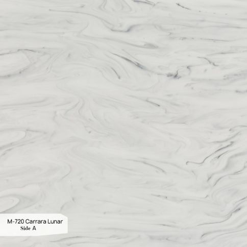 Grandex Marble Ocean M-720 Carrara Lunar 3680x760x12