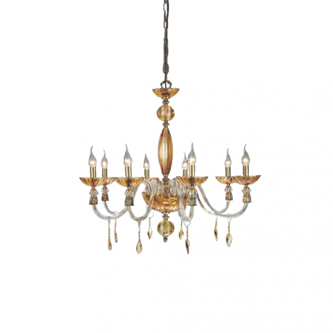 Euroluce Bloom L8 Amber