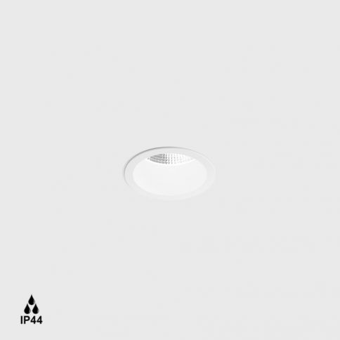 TUB M TRIM, D55mm, H65mm, LED 11W 3000K, IP44, blanco