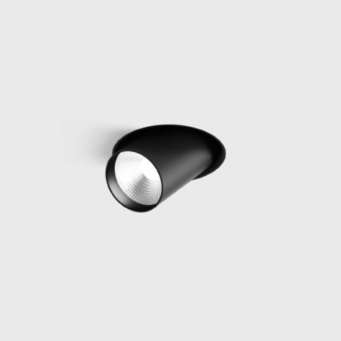 TUB M OUT TRIMLESS, D52mm, H60mm, LED 12W 3000K, negro