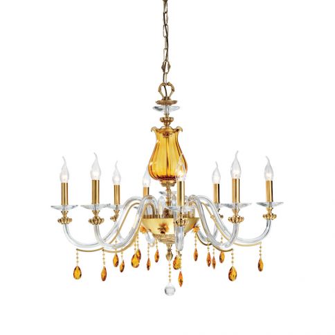 Euroluce Flora L8 Amber