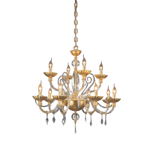 Euroluce Florentia L8+4 Oro