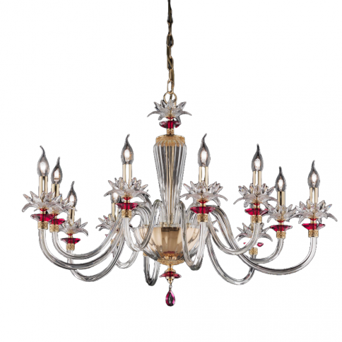 Euroluce Lily L6+6 Ruby