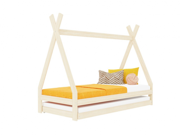 Benlemi SWITCH en forma de tipi con cama supletoria 90x160 cm