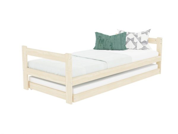 Benlemi SAFE con cabecero y cama supletoria 90x200 cm