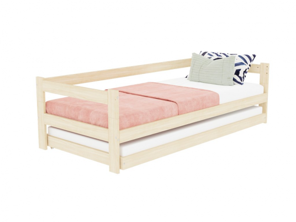 Benlemi SAFE individual con somier y cama supletoria 80x160 cm