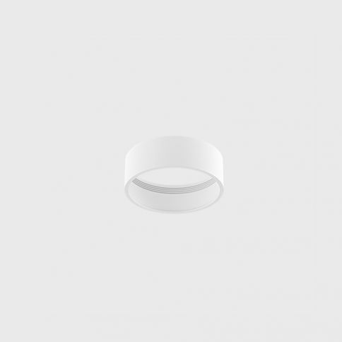 Anillo decorativo SOL M RING, D75mm, H26mm, blanco