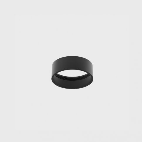 Anillo decorativo SOL M RING, D75mm, H26mm, negro