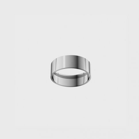 Anillo decorativo SOL M RING, D75mm, H26mm, cromado