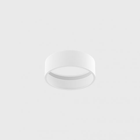 Anillo decorativo SOL RING, D95mm, H33mm, blanco