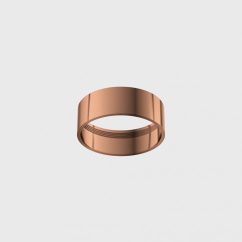 Anillo decorativo SOL RING, D95mm, H33mm, cobre