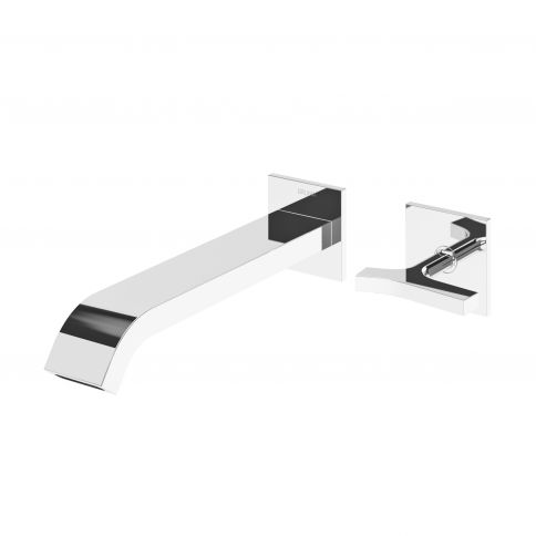 Bruma Royale Mezclador progresivo de pared de 2 orificios Gunmetal