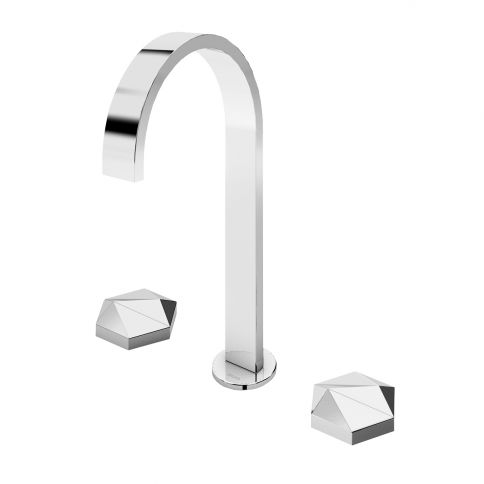 Bruma Utopia Mezclador de lavabo de 3 orificios Amanecer