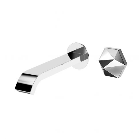 Bruma Utopia Mezclador progresivo empotrado para lavabo de 2 orificios Gunmetal