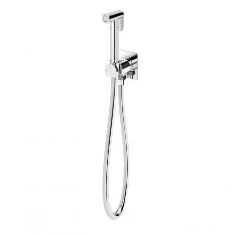 Bruma Breeze Grifo para bidé/inodoro apertura 90º con ducha de mano EloQ, Niebla matutina