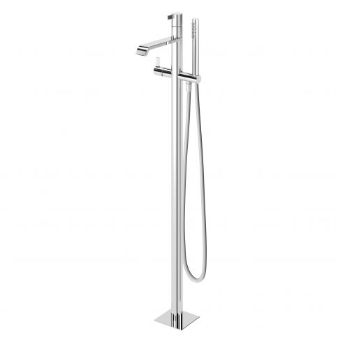Bruma Breeze Mezclador de bañera y ducha, Blanco puro
