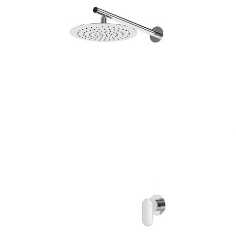Bruma Spring Conjunto de ducha con rociador Ø250 mm, Cromo