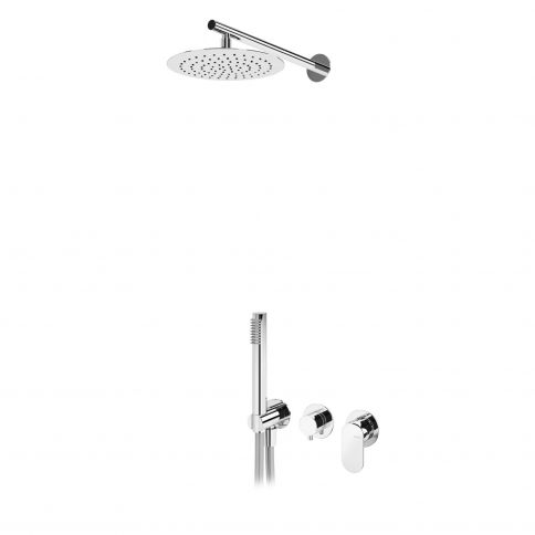 Bruma Spring Conjunto con rociador Ø250 mm y ducha de mano Elo, Amanecer
