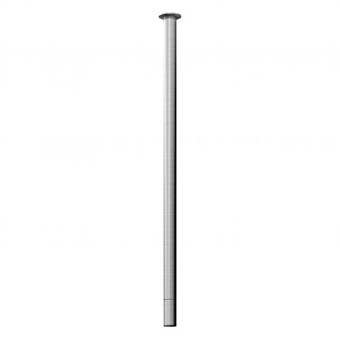 Bruma X-Alpha Mezclador de lavabo progresivo, Acero inoxidable satinado