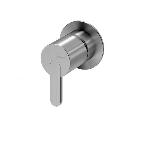 Bruma X-Alpha Mezclador empotrado con 1 salida, Acero inoxidable satinado