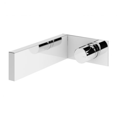 Bruma Lusa Monomando empotrado de lavabo, Gunmetal