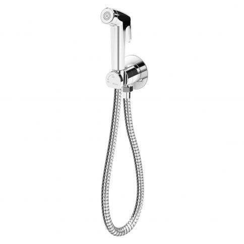 Bruma Leaf Grifo para bidet/inodoro, apertura de 90° con flexo de ducha ABS Elo, Cielo nocturno