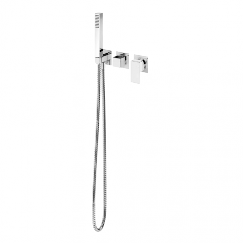 Bruma Linea Mezclador horizontal con set de ducha Quadra, Cielo nocturno