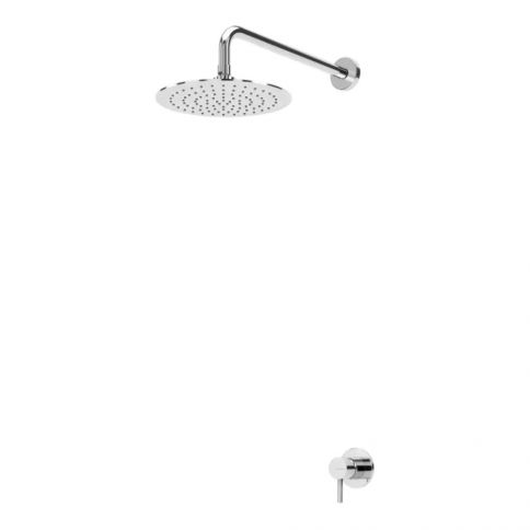 Bruma Lusitano Set de ducha con rociador de acero inoxidable ultrafino Ø250 mm, Cielo nocturno
