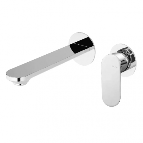 Bruma Coral Mezclador de lavabo mural de 2 agujeros, Cielo nocturno