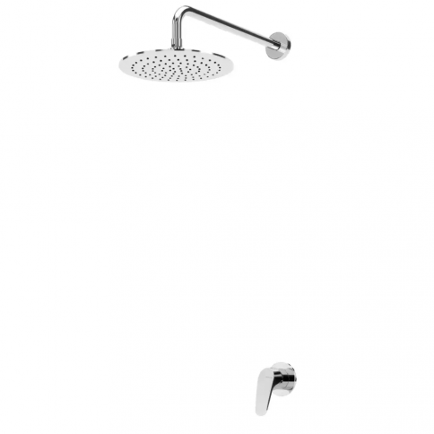 Bruma Mustang Set de ducha con rociador de ABS Ø230 mm, Cromo