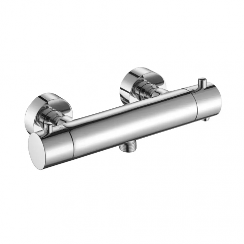 Bruma Elo Mezclador termostático de ducha con set de ducha de mano, Gunmetal